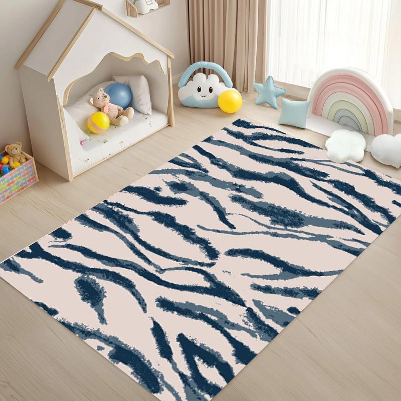 Tierprint Leopard Tigerprint Großer Teppich Feiertag Rutschfest Wohnzimmer Schlafzimmer Arbeitszimmer Esszimmer Home Office Dekor Teppich