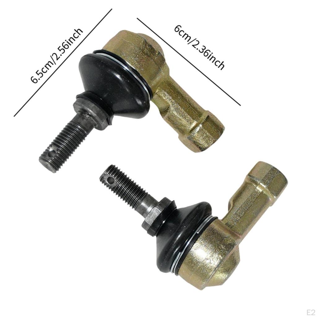 4 Pieces Tie Rod Ends Repair Part TY4677TE109BL Sturdy Professional Rhigh Performance Easy To