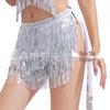 Bohemian Sequin Tassel Hip Scarf & Mini Skirt for Belly Dance
