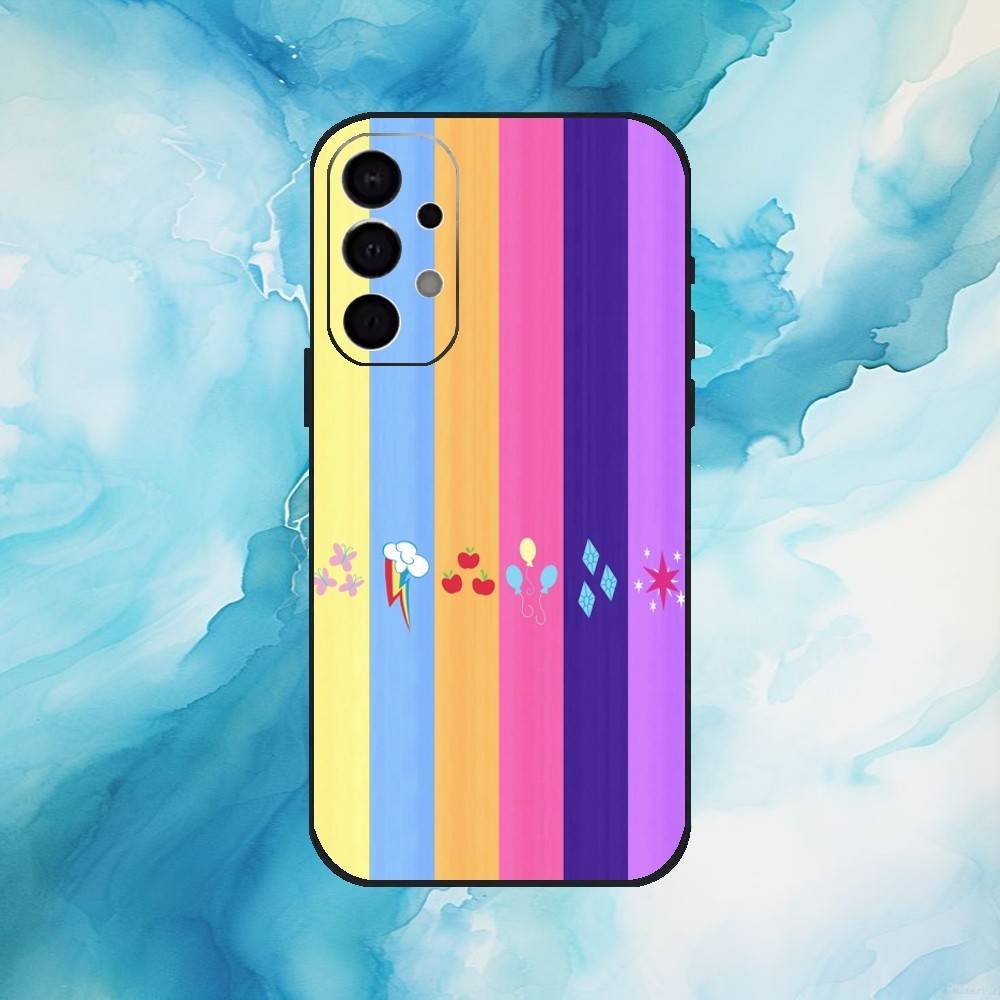 Anime My Littles Ponys Phone Case For Samsung S25,S24,S21,S22,S23,S30,Ultra,S20,Plus,Fe,Lite,Note,10,9,5G Black Cover