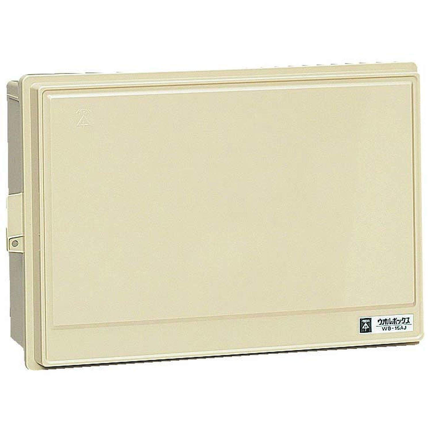

Mirai Industry Plastic Rainproof Box, Wall Box Type A, Roofless, Horizontal, 350 x 530 x 180 mm, Dark Gray, 1 Piece