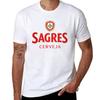 Nuova T-shirt Birra Sagres t-shirt nera t-shirt ad asciugatura rapida t-shirt nere per uomo