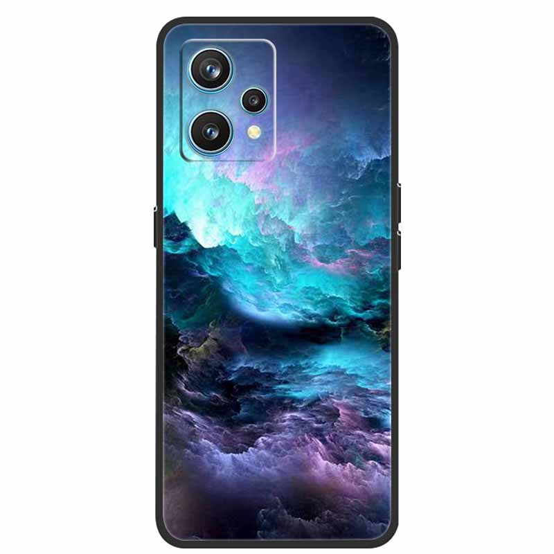 For Realme 9 Case RMX3521 Shockproof Soft silicone TPU Back Cover For Realme9 4G Phone Cases Realme 9 6.4 inch Cute Cartoon Bag