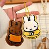 1/4 Pcs Cute Miffy Cartoon Small Animal Doll Girl Backpack Versatile Doll