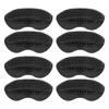Cushioned Adhesive Heel Inserts with Silicone Paaded Soft Flannel Fabric Heel Grip for Protective Secures Fit in Shoes