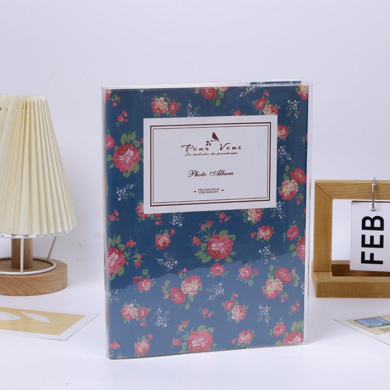 Instax 5-inch PVC Photo Album, Cartoon Design, 2-Pocket, Large Capacity for 80 Pics