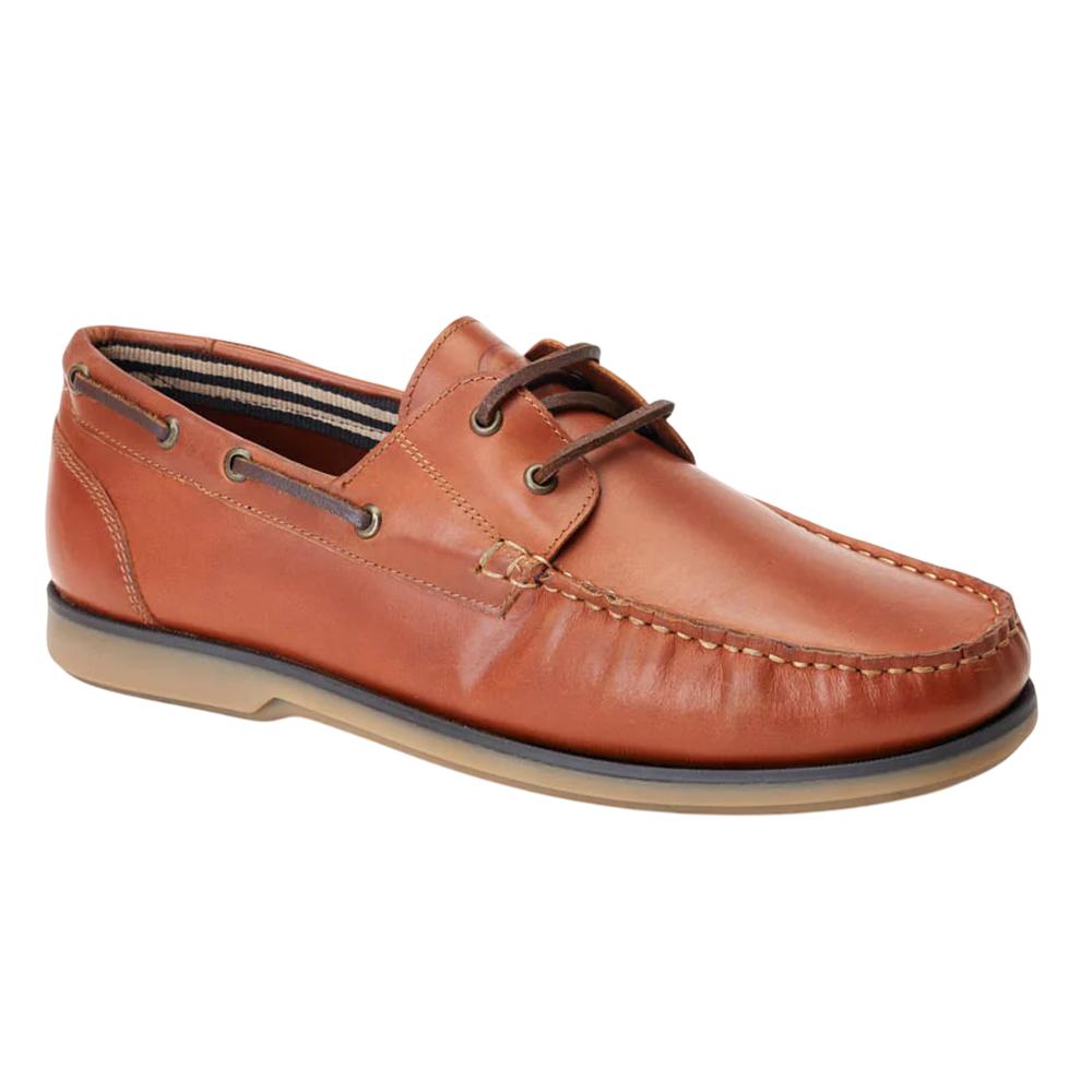 BASE LONDON Men's Stern Boat Shoes