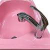 Large Head Design Pull Out Faucet Retractable Pull-Out Structure Mixer Tap  Hotel Restroom