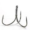 5pcs Fishing Tackle Fishing Triple Anchor Hook Treble Jig Barbed Hooks  Outdoor