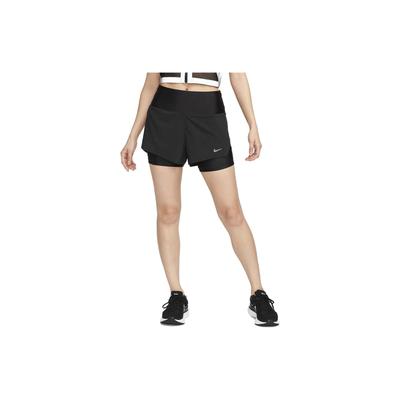 Solid Color Brand Logo Pocket Zipper Shorts Women Shorts Black DX1030-010