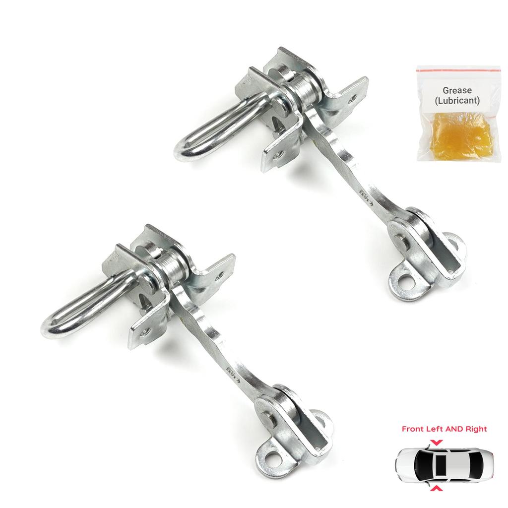 BDP744-1 2 Pieces Front Left AND Right Door Hinge Stop Check Strap Limiter for Fiat Punto MK2 188 5-Door 1999-2012 51754186