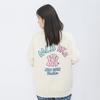 New MLB Sweatshirt Winter Unisex Cream 3AMTL5116-50CRS