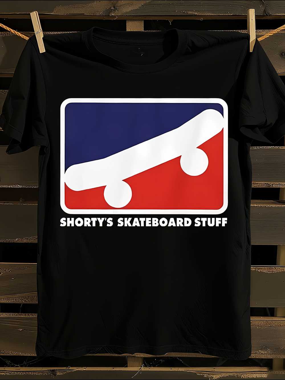 Shortys Skateboard Stuff Classic Logo T-Shirt S