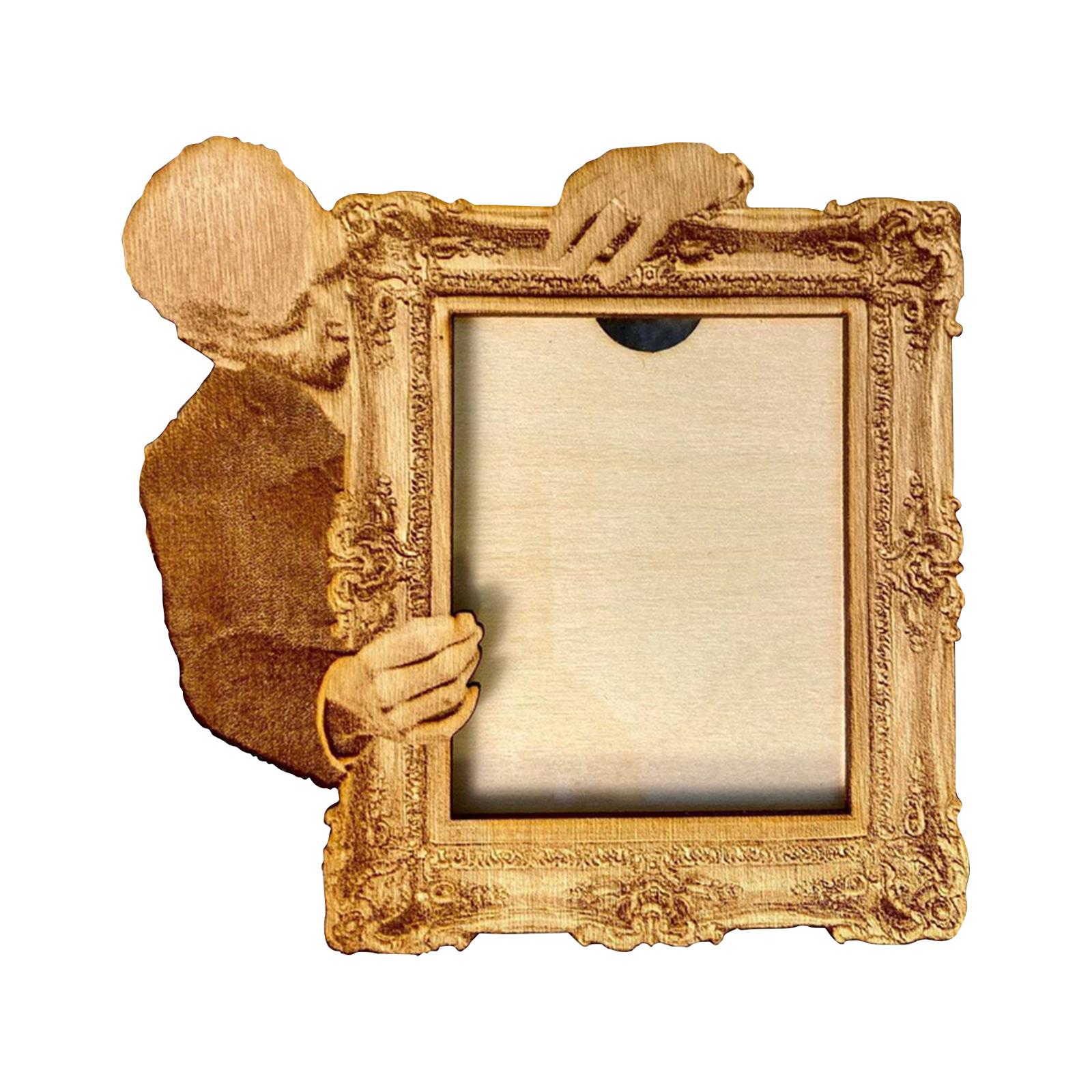 

Посмотрите на эту рамку Po, посмотрите на эту картинку, персонализированная деревянная рамка Po, забавный подарок, подарок лучшему другу, свадебный подарок One Size