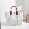 Large Capacity Bag Women's Bag New Trendy Niche Texture Portable Shoulder Bag Commuting Versatile Underarm Tote Bag