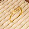 Women's Dainty Spiral Stainless Steel Cuff Bracelets Multilayer Shell Starfish Open Bangle Summer Beach Jewelry Gift