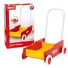BRIO Red Push Cart 31350, for Ages 9 Months and Up. [Toy, Wooden Toy, Gift (Birthday/Christmas)]