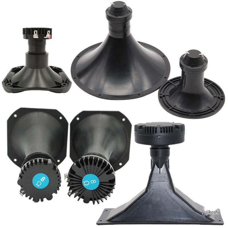 4 to 14-inch Speaker Tweeter Horn Driver with Flat & Screw Mouth