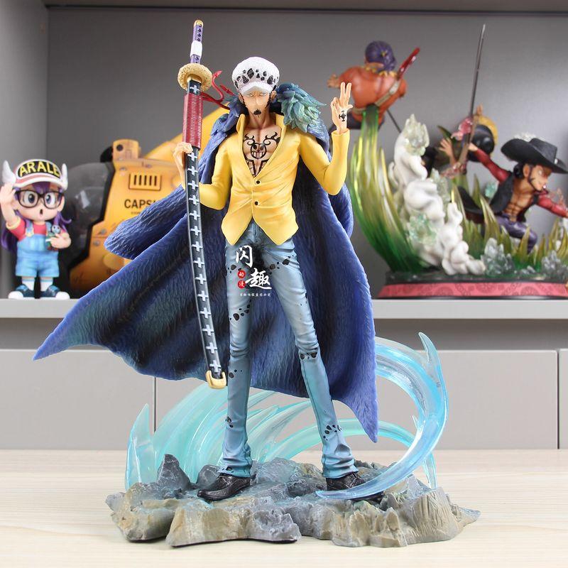 Anime One Piece Action Figure One Pieces Trafalgar D. Water Law Figuras 25cm Manga Figurine Peripheral Model Ornaments Toys Gift