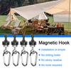 Outdoor Camping Magnetic Hook Strong Suction Separable Multifunctional Tent Canopy Rope Fixing Tool