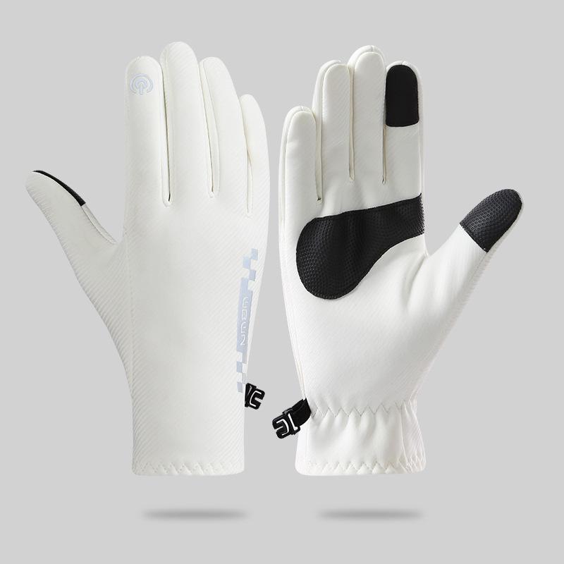 

Unisex Winter Cycling Gloves: Windproof, Waterproof, Thick Cotton, Touchscreen-Compatible for Electric Motorcycle and Skiing