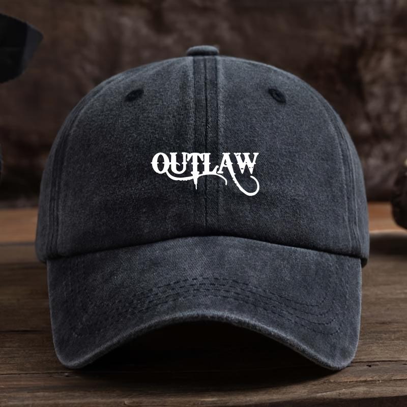 Fashion Letter Printed Baseball Cap, Versatile Outdoor Leisure Fishing Hat, Sun Visor, Peaked Cap, Travel Hat чёрный