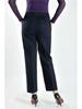 Women's Spring 2024 High-Waisted Elastic Straight-Leg Loose Jeans for Middle-Aged & Elderly