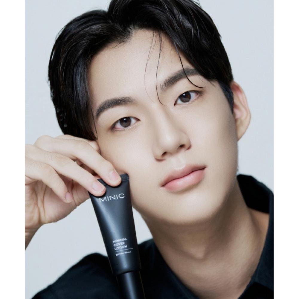 Minic Minic Minimal Cover Lotion 40ml  02 Natural Beige  X1 + Minimal Cover Lotion No.02 Samples  For Free 