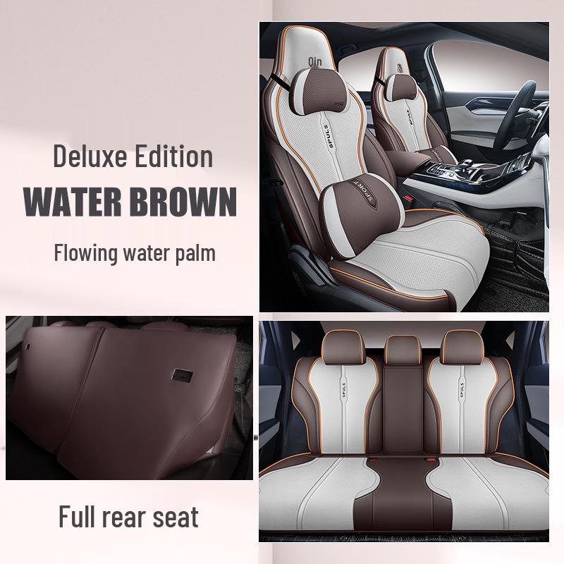 CKX Sports Leather Seat Cushion for BYD Qin PLUS - All-Season Cover
