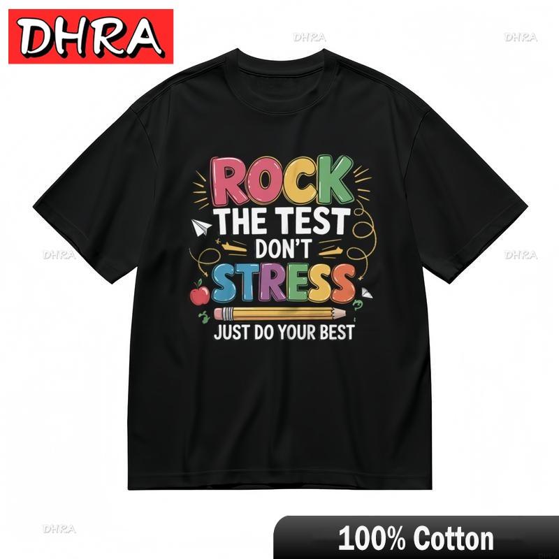 Unisexs Trend Classic TShirt Spiraling Design Just Do Your Best Motivation Tee Tshirts Y2K Classic Casual Tops Clothing Hombre 4XL