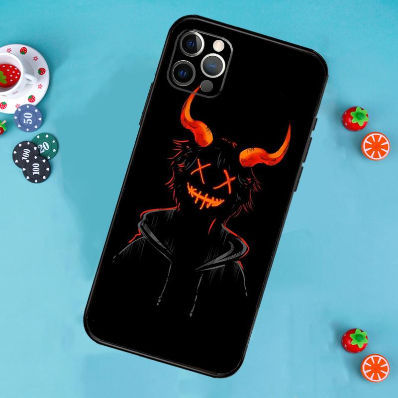 Devil Bad Boy Anime Phone Case For iPhone 17 Air 13 16 15 11 12 14 Pro Max 13 12 mini 15 16 Plus 16e Cover Funda