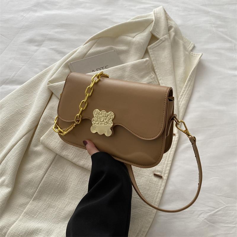 Trendy Small Square Bag For 2024 Spring Fashion Street Style Single Shoulder Underarm Bag