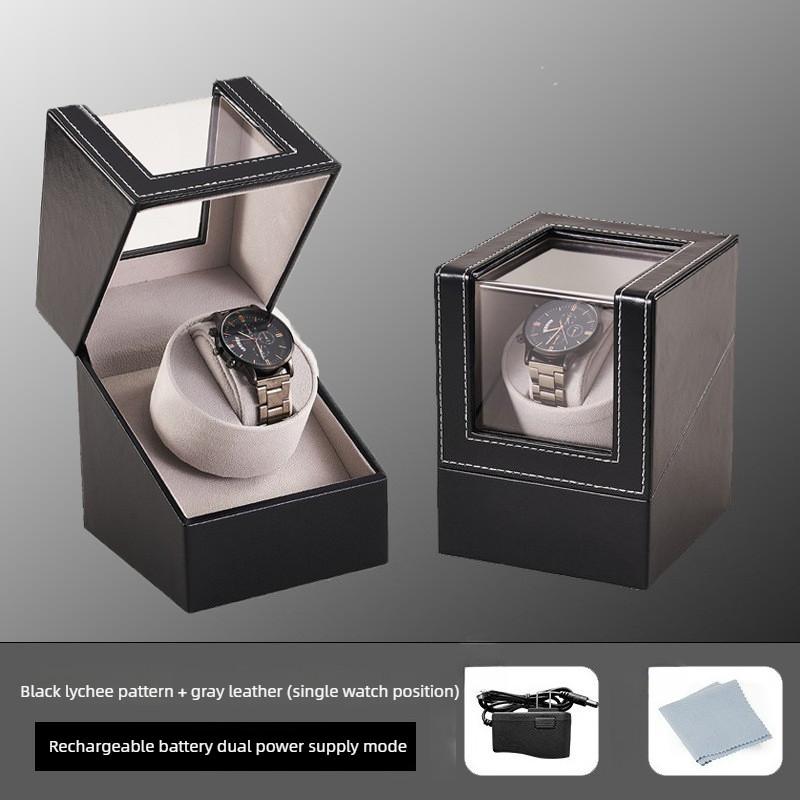 Five Gear Adjustment Watch Storage Box Mechanical Watch  Automatic Winding Watch Box Single Head Electric Watch Winder