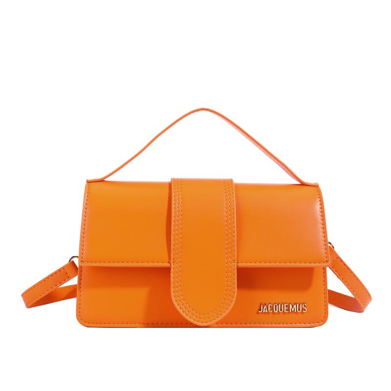 

Сумка в іноземному стилі жіноча 2025 нова версія сумка через плече висока цінність жіноча сумка трендова сумка-месенджер маленька квадратна сумка помаранчевий