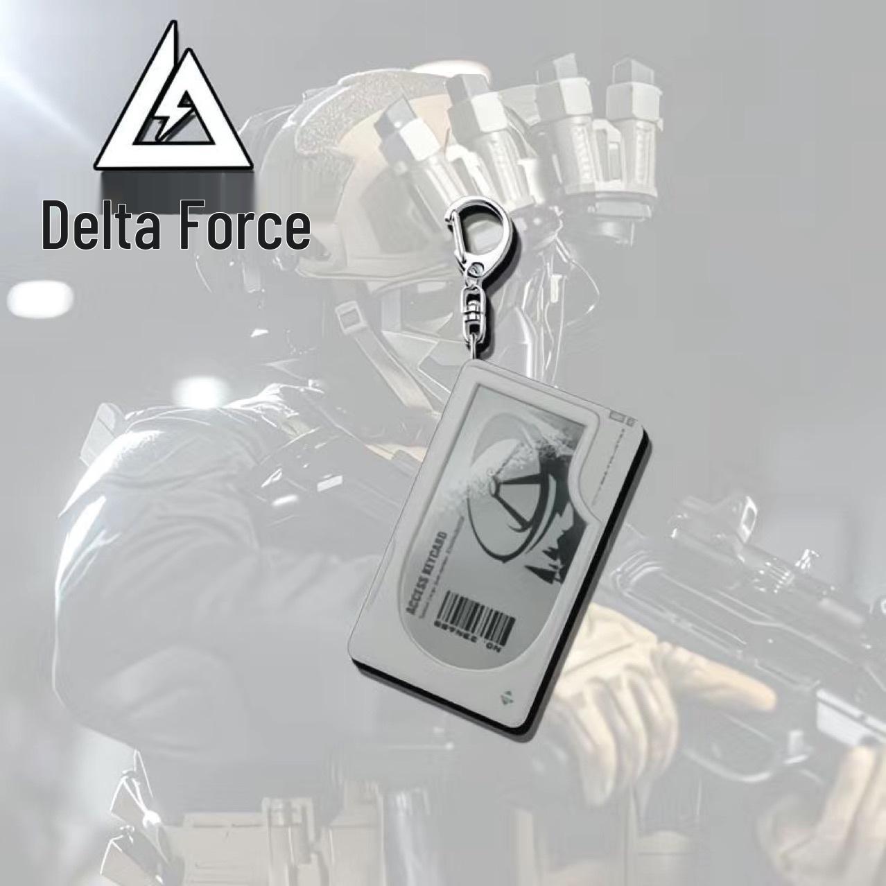 Delta Action King Card Game Backpack with Acrylic Keychain - Perfect Gift for Friends and Classmates 7CM