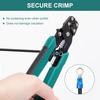 1/2pcs 4 in1 Multifunctional Crimping Terminal Pliers Wire Stripper Wire Cutter Terminal Pliers Wiring Accessories Hand Tool