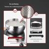 Stainless Steel Yukihira Pan: Non-Stick Milk, Soup & Noodle Pot with Wooden Handle for Baby Food & Breakfast