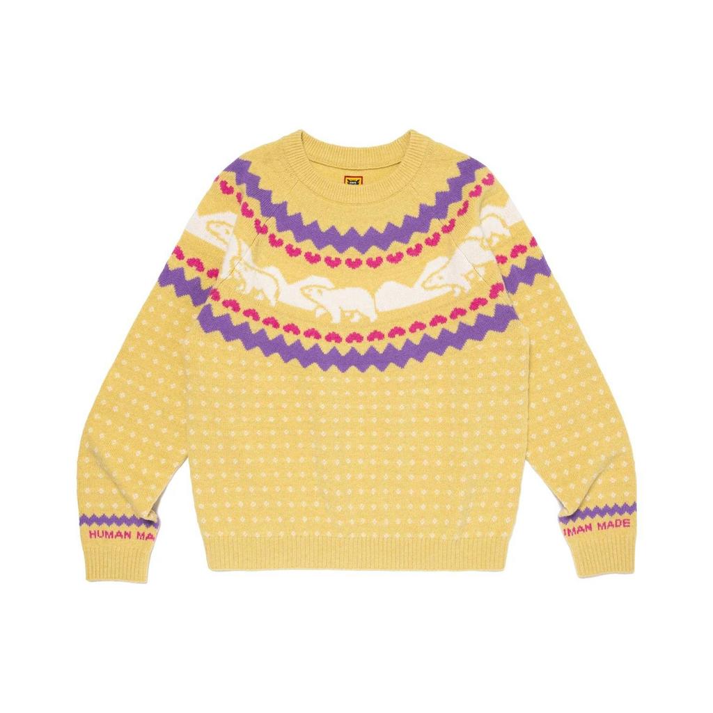 HUMAN MADE FW23 Fall Winter Collection Sweater Unisex HM26CS036