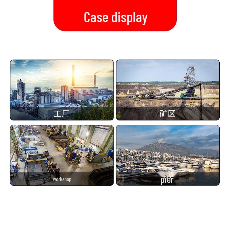 

HIKVISION Explosion-Proof Industrial Surveillance Camera Solution CN plug (adapter included) On-site Survey Service