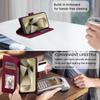 Custodia in Pelle con Totem Goffrato per Samsung Galaxy S26 S25 Edge S24 S23 FE S22 Ultra S21 S20 Plus Note20 Copertura a Portafoglio Flip