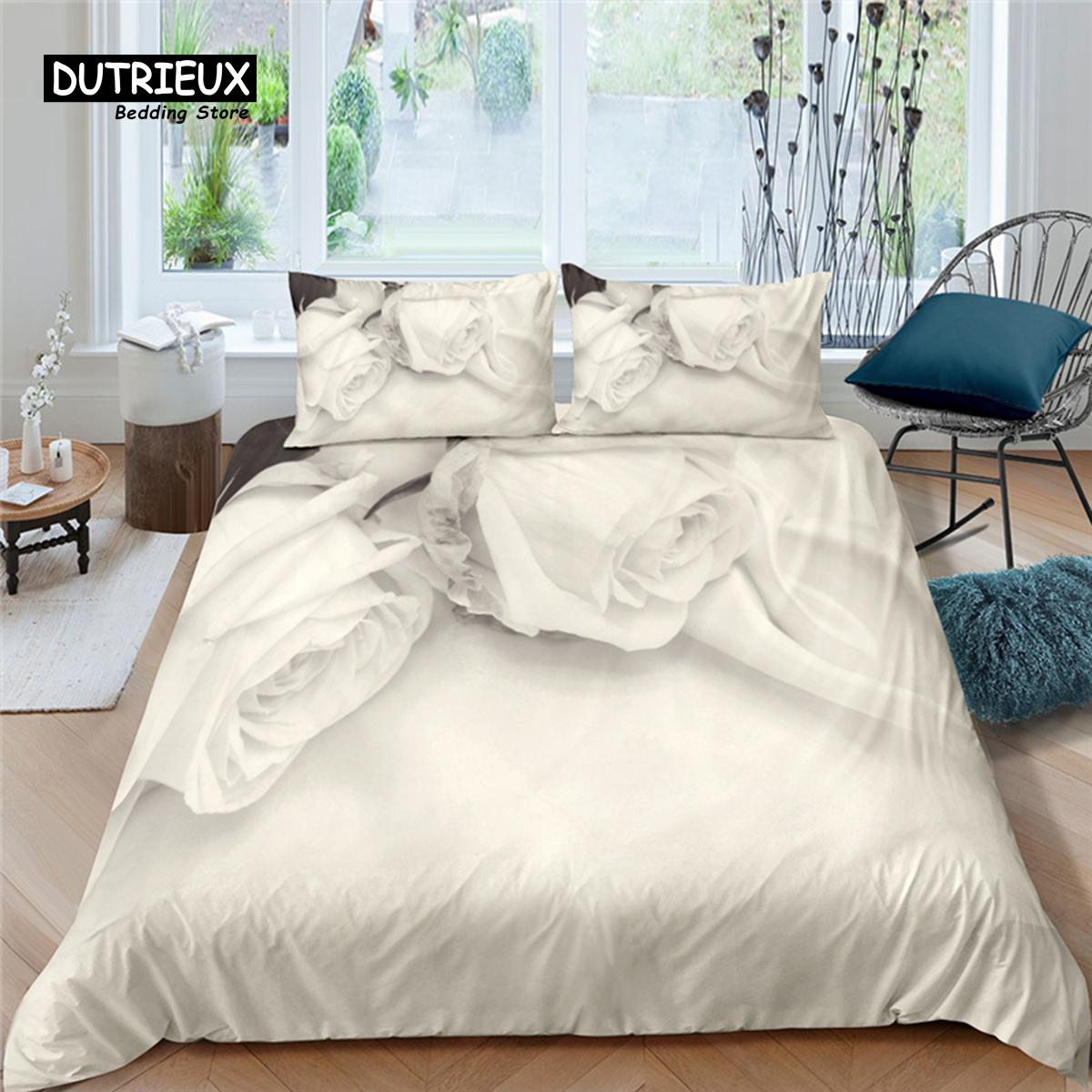 

Домашняя жизнь Роскошный золотой розовый принт 2/3 шт мягкий пододеяльник наволочка размер Queen и King Size детский комплект постельного белья EU/US/AU EU single(135x200cm)