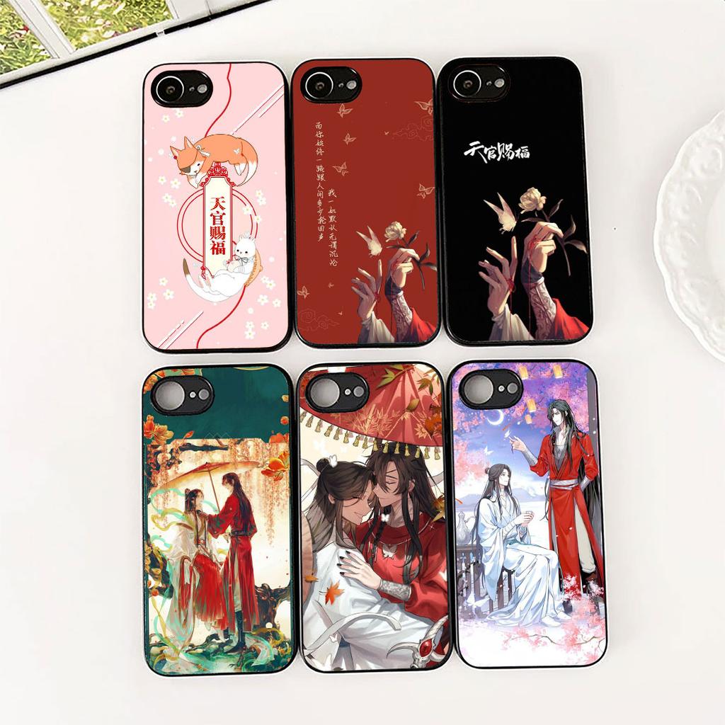 Heaven official's Blessing TGCF Tian Guan Ci Fu Cover for Apple iPhone 17 12 13 Pro Max Mini ProMax 7 + 8 Plus Air 8+ Phone Case