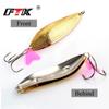 FTK 1PC 8 Colors Spoon Fishing Lure 30g/32g/40g with Treble Hook Bass CrankBait Spoon Crank Bait