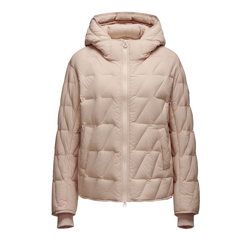 Tanboer Women's Lightweight Hooded Short Down Jacket 5330262Z