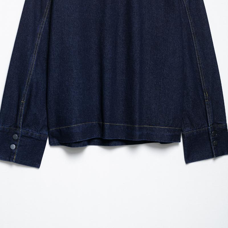 Women's Fashionable Denim Suit, Women's Casual Lapel V-neck Jacket, Fashionable