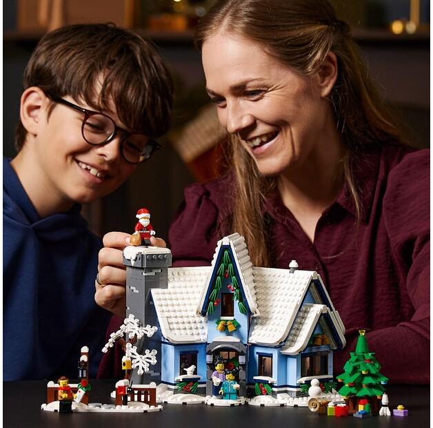 LEGO ICONS 10293 Визит Деда Мороза