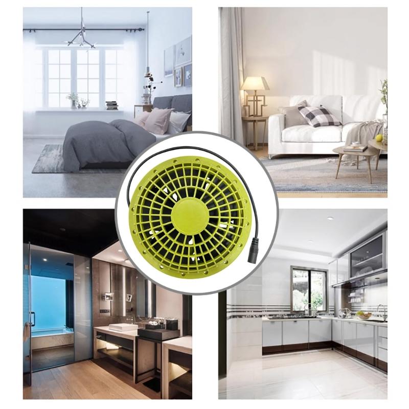 High Efficiency Duct Ventilation Exhaust Fan For Dog Pet House Kitchen Air Circulation In Grow Tents, Hydroponic Systems