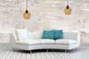 MODERN CEILING HANGING LAMP GLASS CHANDELIER