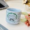 Personalized Little Panda with Lid Cute Cartoon Ceramic Cup High Looking Girl Mug Small Gift Box Set Water Cup