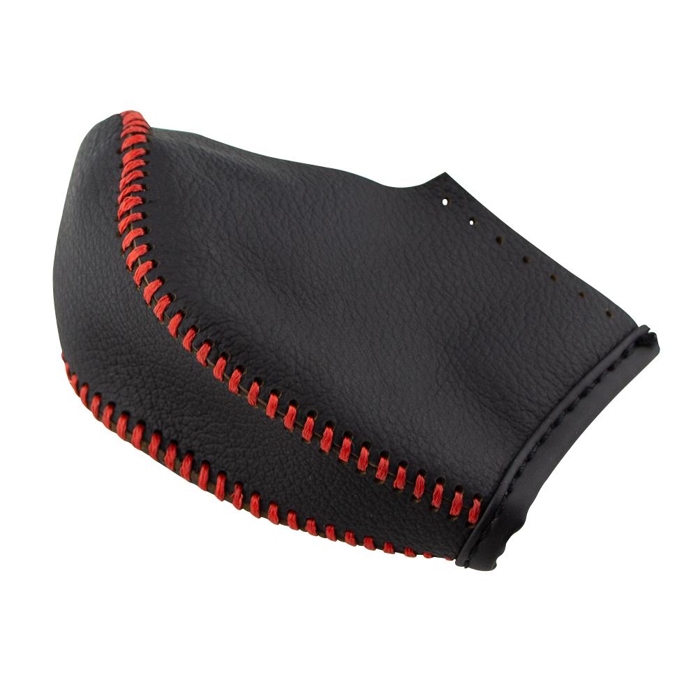 LHD Leather Car AT Gear Shift Knob Cover Gear Collars for Nissan Teana Altima 2013 - 2018 Bluebird 2015 - 2018 Accessories